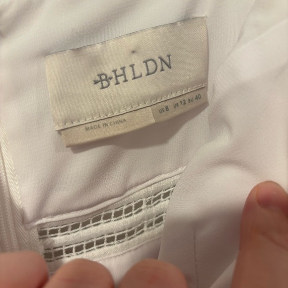 BHLDN Alessa Midi Dress Bridal size 8 - Picture 10 of 10